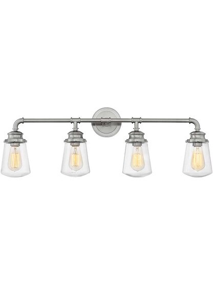 Fritz 4-Light Bath in Brushed Nickel.